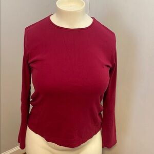 Old Navy Berry Long Sleeve Top